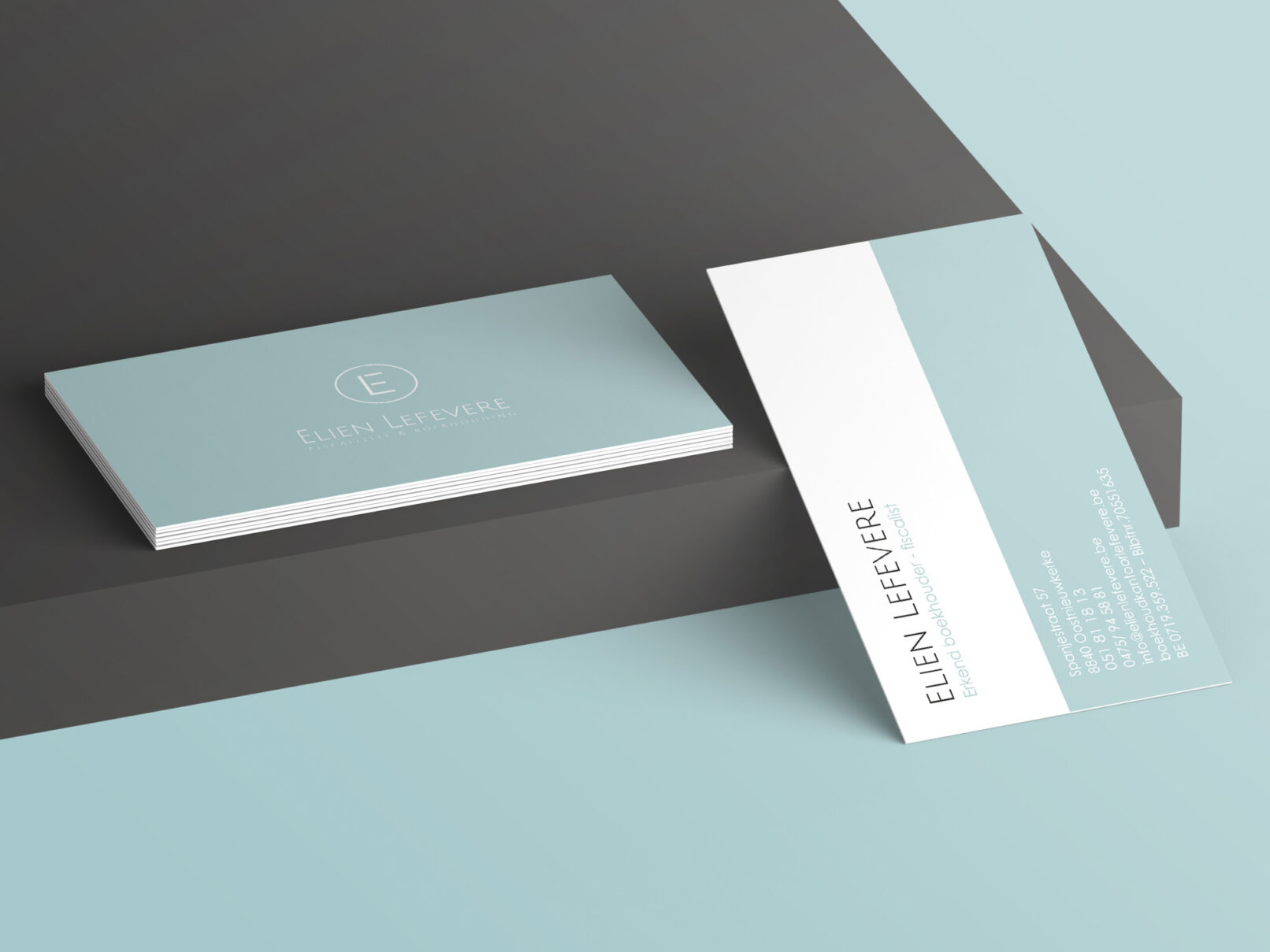 Kreatives - Boekhoudkantoor Elien Lefevre - Korneel Cottyn - Grafisch design & Fotografie