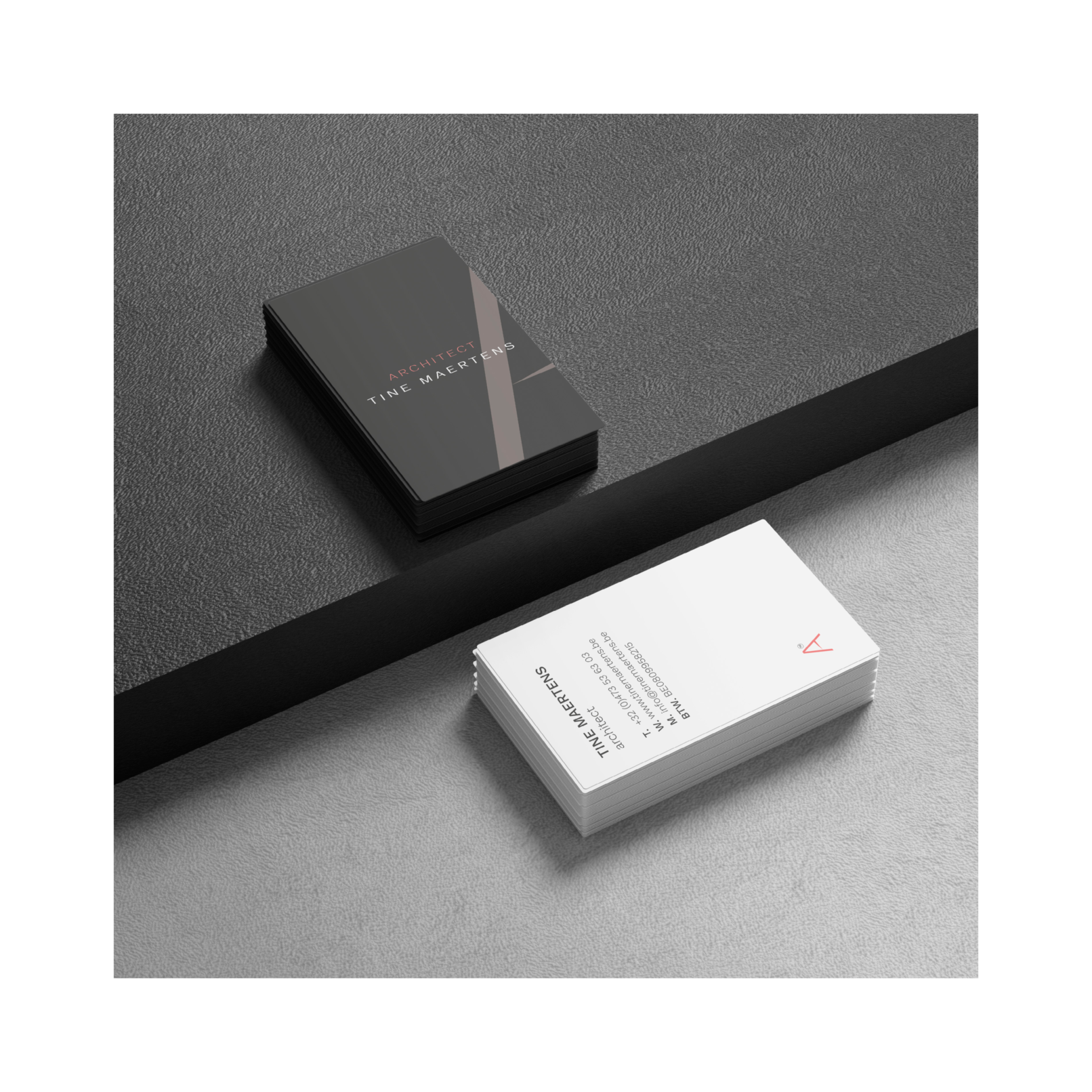 Visitekaartjes-Architect-Tine-Maertens